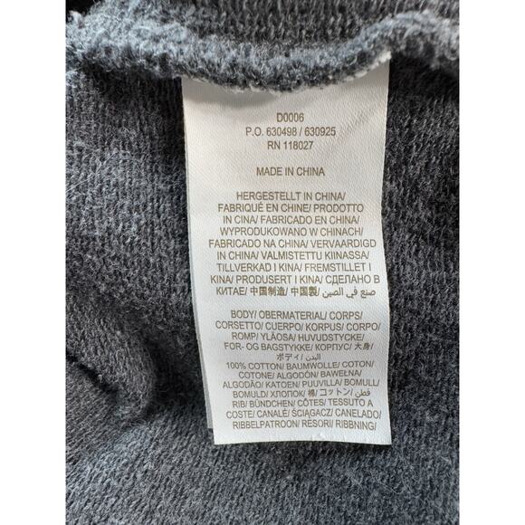 Boden Womens Jasmine Sweatshirt Dress US 12 Charcoal Marl Embroidered Boho Chic - Picture 13 of 16